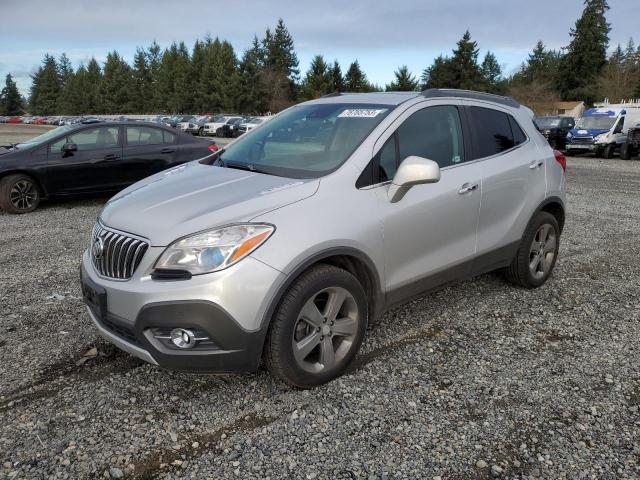 KL4CJHSB2DB177984 - 2013 BUICK ENCORE PREMIUM SILVER photo 1