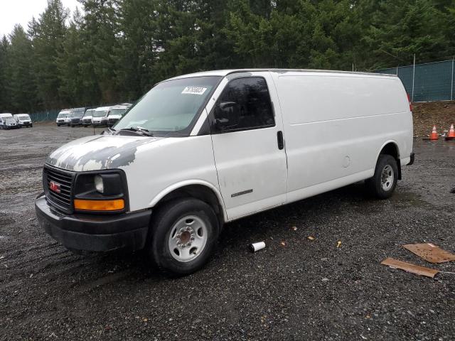 1GTGG29U831193458 - 2003 GMC SAVANA G2500 WHITE photo 1