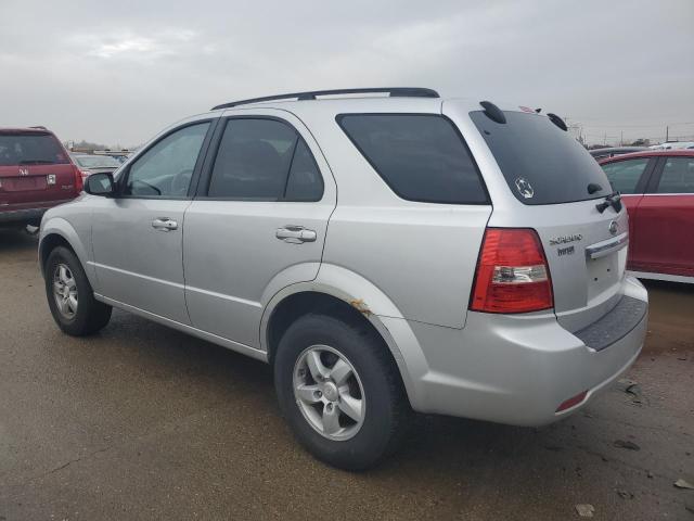 KNDJC735585793886 - 2008 KIA SORENTO EX SILVER photo 2