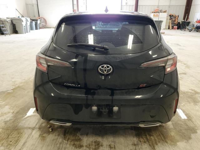 JTNK4RBE0K3042627 - 2019 TOYOTA COROLLA SE BLACK photo 6