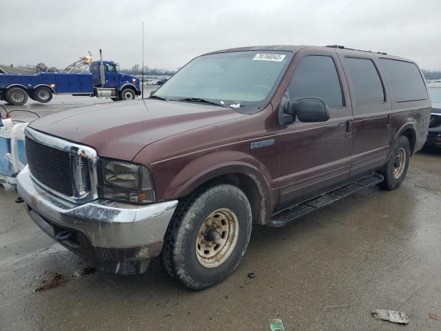 1FMNU42S0YED83884 - 2000 FORD EXCURSION LIMITED BROWN photo 1