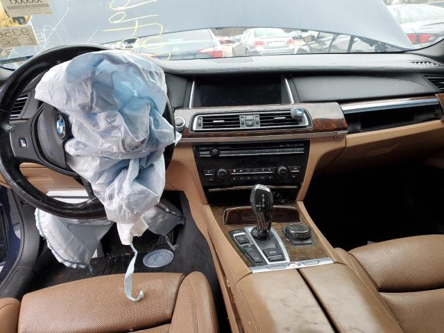 WBAYB6C50FD965804 - 2015 BMW 750 XI BLUE photo 8