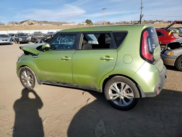 KNDJP3A57F7761040 - 2015 KIA SOUL + GREEN photo 2