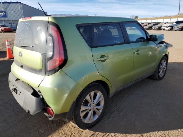 KNDJP3A57F7761040 - 2015 KIA SOUL + GREEN photo 3