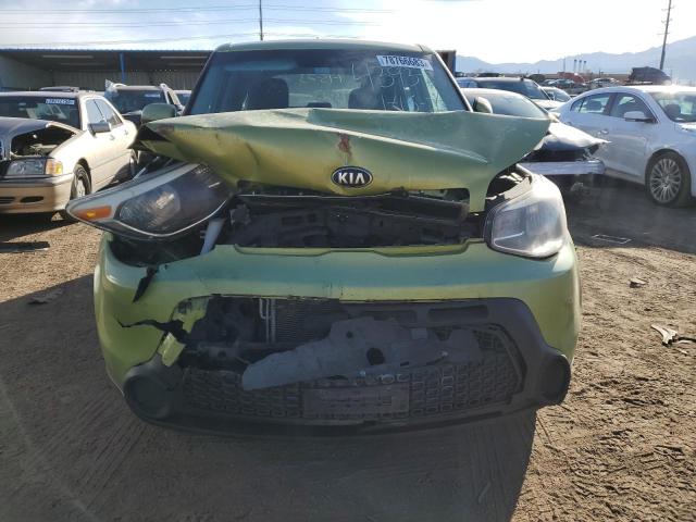 KNDJP3A57F7761040 - 2015 KIA SOUL + GREEN photo 5