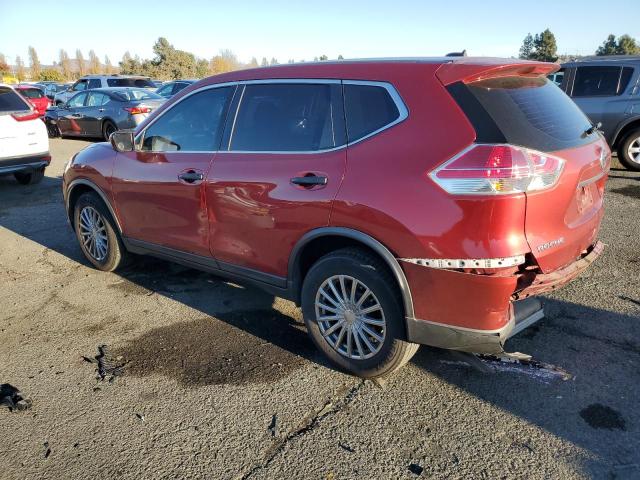 KNMAT2MT7GP608420 - 2016 NISSAN ROGUE S RED photo 2