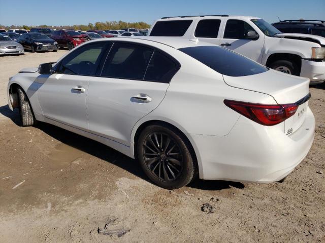 JN1EV7AR5JM441908 - 2018 INFINITI Q50 LUXE WHITE photo 2