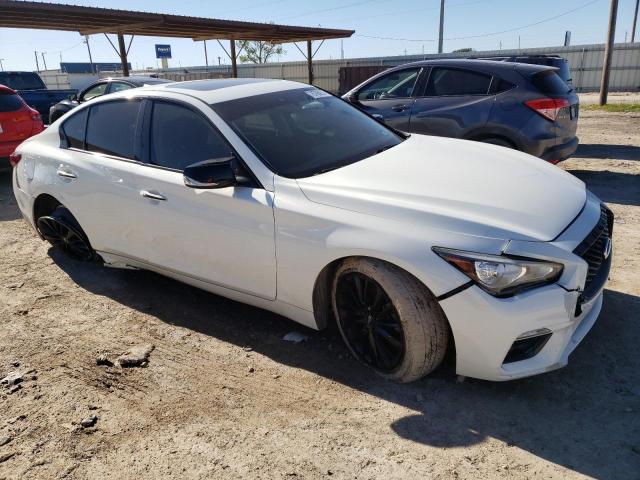 JN1EV7AR5JM441908 - 2018 INFINITI Q50 LUXE WHITE photo 4