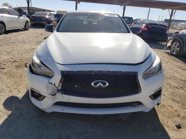 JN1EV7AR5JM441908 - 2018 INFINITI Q50 LUXE WHITE photo 5