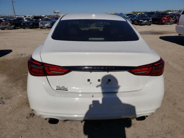 JN1EV7AR5JM441908 - 2018 INFINITI Q50 LUXE WHITE photo 6