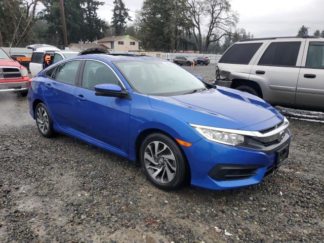 19XFC2F72GE068593 - 2016 HONDA CIVIC EX BLUE photo 4