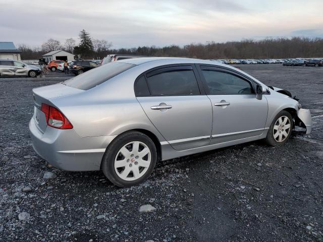 2HGFA1F55AH312605 - 2010 HONDA CIVIC LX SILVER photo 3