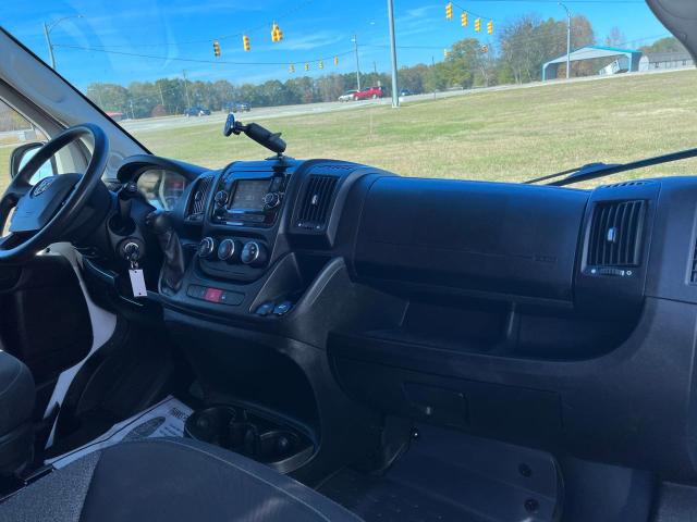 3C6TRVAG9KE512837 - 2019 RAM PROMASTER 1500 STANDARD WHITE photo 9