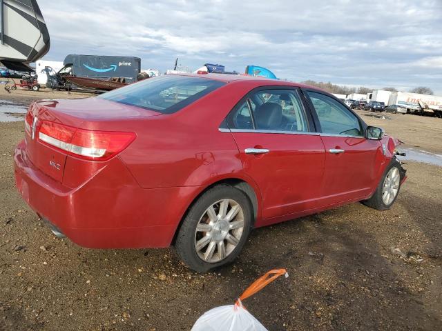 3LNHL2GC0AR611813 - 2010 LINCOLN MKZ RED photo 3