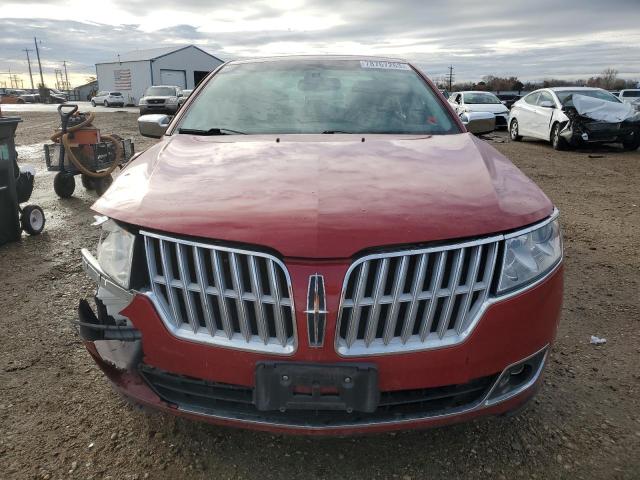 3LNHL2GC0AR611813 - 2010 LINCOLN MKZ RED photo 5