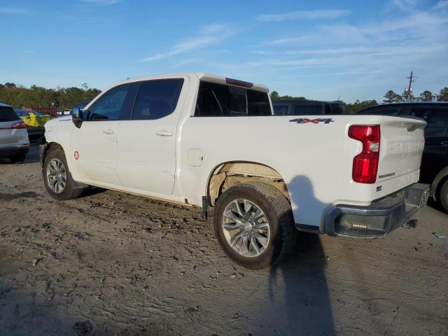 1GCUYDED4MZ384444 - 2021 CHEVROLET SILVERADO K1500 LT WHITE photo 2