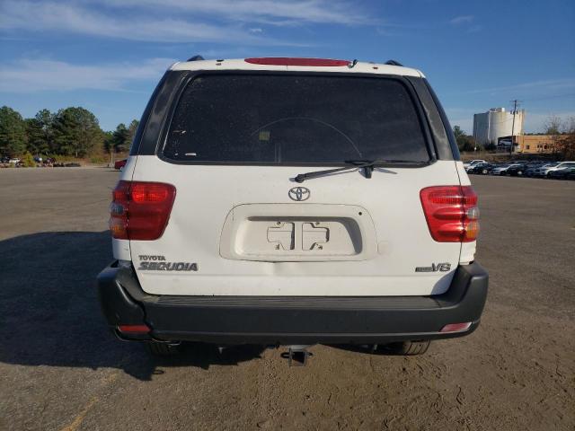 5TDZT38A42S064944 - 2002 TOYOTA SEQUOIA LIMITED WHITE photo 6