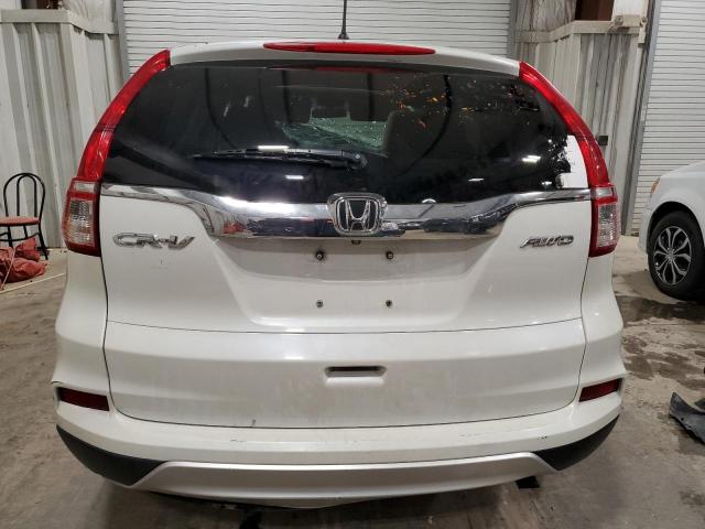 5J6RM4H5XFL024374 - 2015 HONDA CR-V EX WHITE photo 6