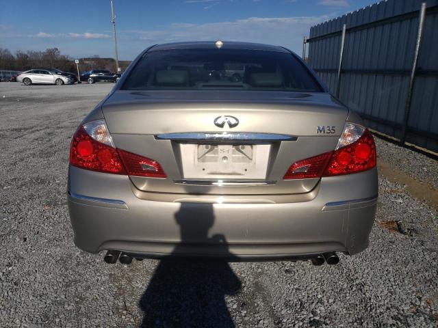 JNKAY01E88M602896 - 2008 INFINITI M35 BASE GOLD photo 6