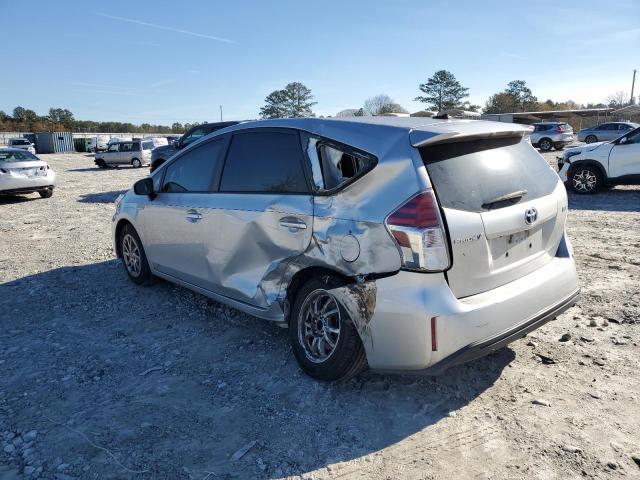 JTDZN3EU5FJ020687 - 2015 TOYOTA PRIUS V SILVER photo 2