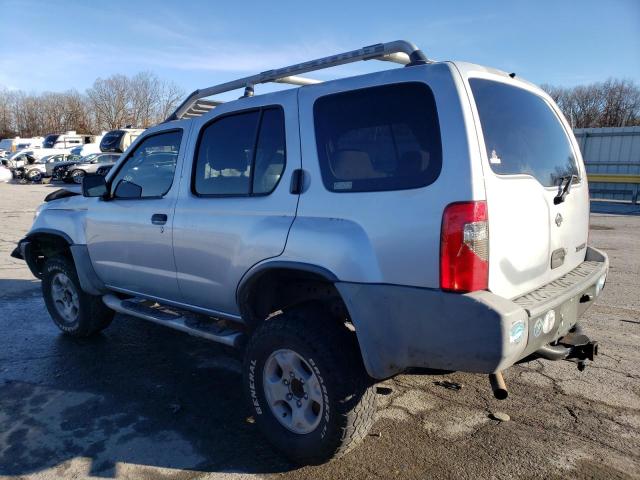 5N1ED28T4YC517795 - 2000 NISSAN XTERRA XE SILVER photo 2