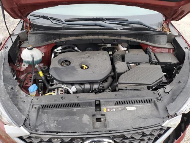 KM8J2CA46KU054721 - 2019 HYUNDAI TUCSON SE RED photo 11