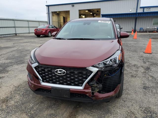 KM8J2CA46KU054721 - 2019 HYUNDAI TUCSON SE RED photo 5