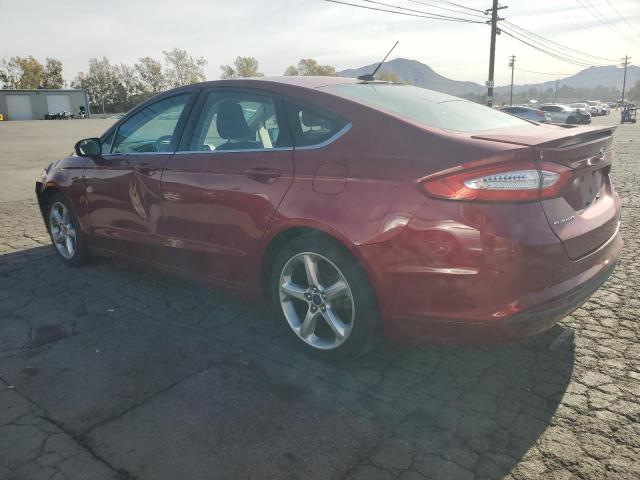 3FA6P0HD8GR134235 - 2016 FORD FUSION SE RED photo 2