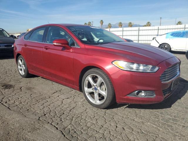 3FA6P0HD8GR134235 - 2016 FORD FUSION SE RED photo 4