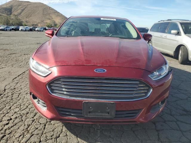 3FA6P0HD8GR134235 - 2016 FORD FUSION SE RED photo 5