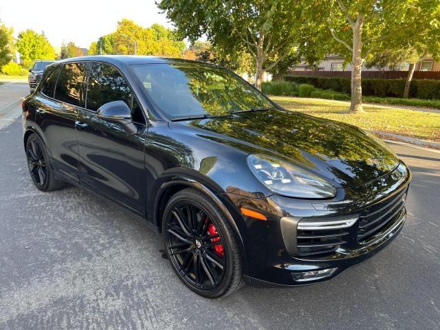 WP1AC2A28FLA80659 - 2015 PORSCHE CAYENNE TURBO BLACK photo 1