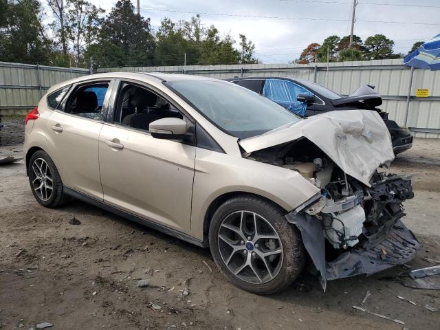 1FADP3M28HL214762 - 2017 FORD FOCUS SEL BEIGE photo 4