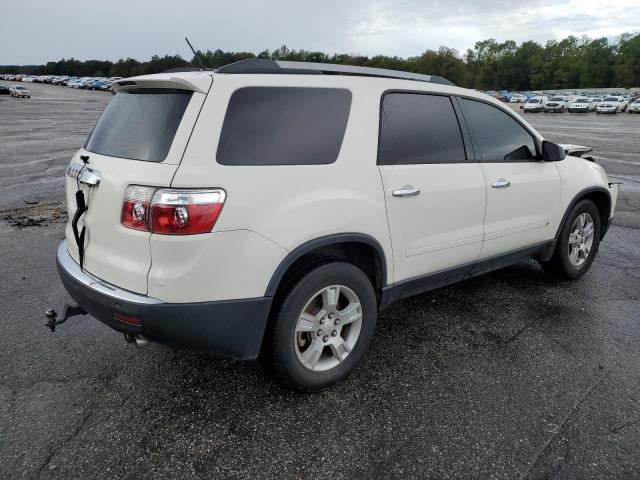 1GKLRLED5AJ149102 - 2010 GMC ACADIA SLE WHITE photo 3