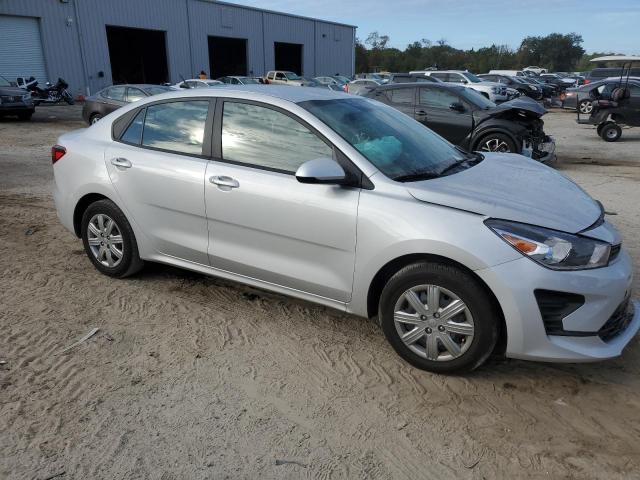 3KPA24AD8PE582762 - 2023 KIA RIO LX GRAY photo 4