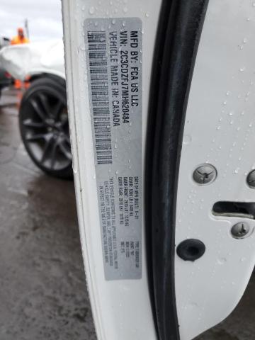 2C3CDZFJ7MH620484 - 2021 DODGE CHALLENGER R/T SCAT PACK WHITE photo 12