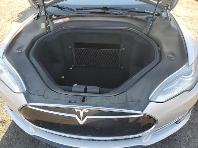 5YJSA1H13EFP56374 - 2014 TESLA MODEL S ვერცხლისფერი ფოტო 11