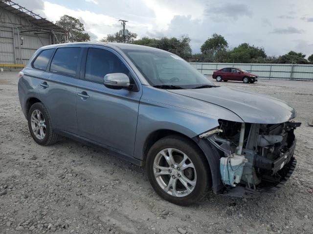 JA4AD3A35EZ007283 - 2014 MITSUBISHI OUTLANDER SE GRAY photo 4