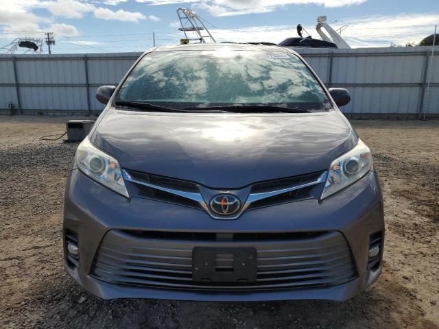 5TDYZ3DC6LS035304 - 2020 TOYOTA SIENNA XLE GRAY photo 5