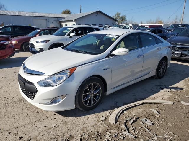 KMHEC4A48DA084313 - 2013 HYUNDAI SONATA HYBRID WHITE photo 1