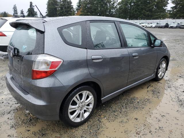 JHMGE8H56BC014452 - 2011 HONDA FIT SPORT GRAY photo 3