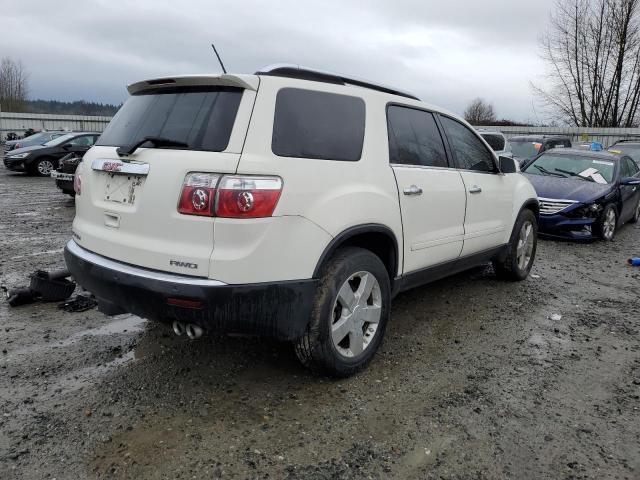 1GKEV33758J236462 - 2008 GMC ACADIA SLT-2 WHITE photo 3