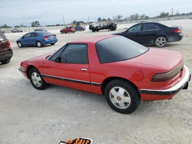 1G4EC13C6LB904366 - 1990 BUICK REATTA RED photo 2