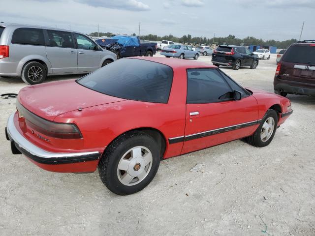 1G4EC13C6LB904366 - 1990 BUICK REATTA RED photo 3