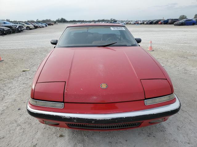 1G4EC13C6LB904366 - 1990 BUICK REATTA RED photo 5