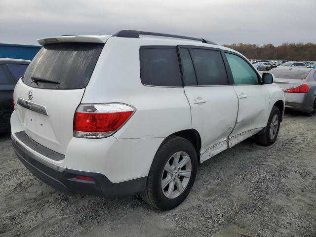 5TDZA3EH1DS043978 - 2013 TOYOTA HIGHLANDER BASE Blanc photo 3