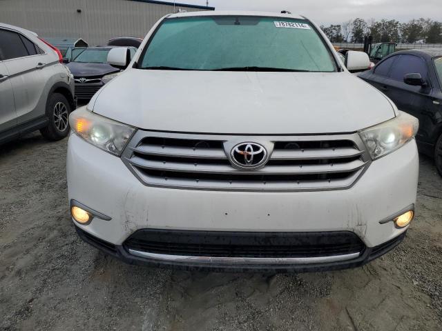 5TDZA3EH1DS043978 - 2013 TOYOTA HIGHLANDER BASE Blanc photo 5
