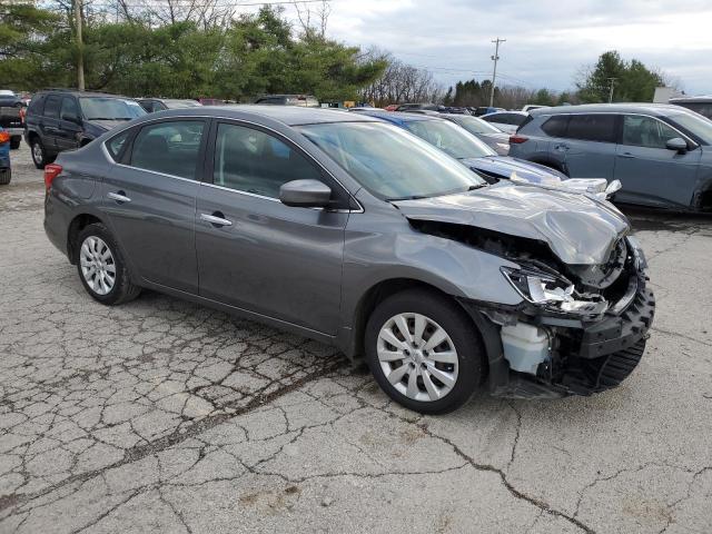 3N1AB7AP0KY336004 - 2019 NISSAN SENTRA S SILVER photo 4