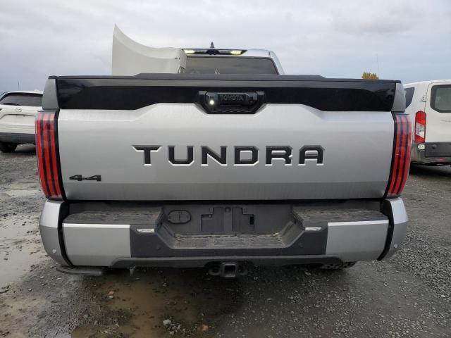 5TFNA5EC1PX018253 - 2023 TOYOTA TUNDRA CREWMAX PLATINUM ვერცხლისფერი ფოტო 6