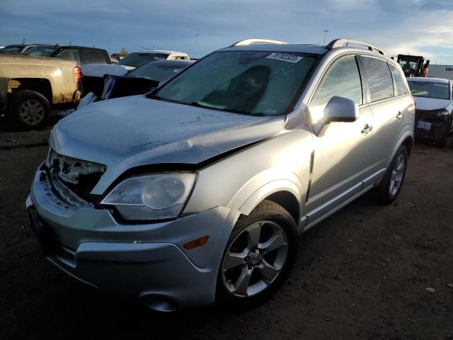 3GNAL4EK0ES655277 - 2014 CHEVROLET CAPTIVA LTZ SILVER photo 1