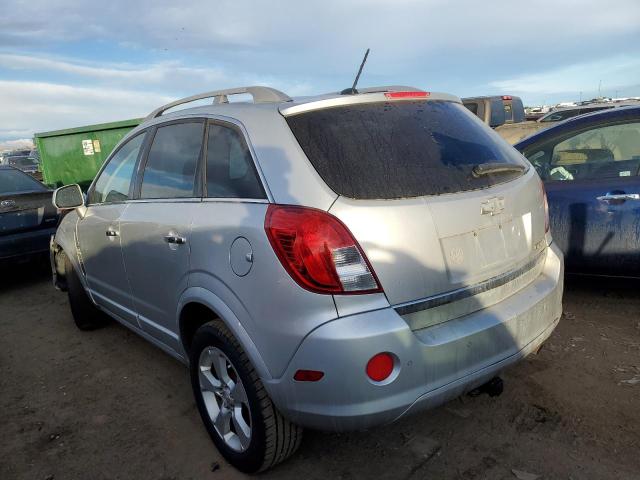 3GNAL4EK0ES655277 - 2014 CHEVROLET CAPTIVA LTZ SILVER photo 2